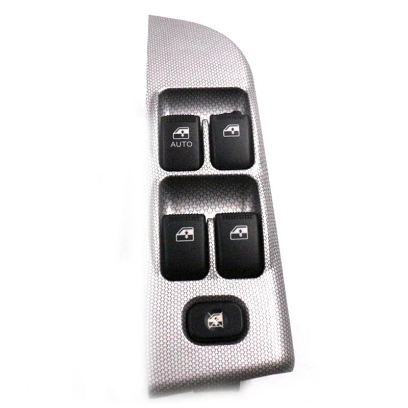 Reference image — aftermarket master window switch 93570-22820 — straight control-face view; not actual stock