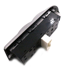 Load image into Gallery viewer, Reference image — aftermarket master window switch 93570-22820 — side housing and connector projection; not actual stock
