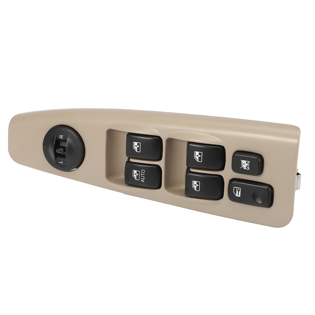93570-2F200 external reference image — top window, lock and mirror-control layout; confirm required trim and full suffix; supplied aftermarket brand and packaging may differ