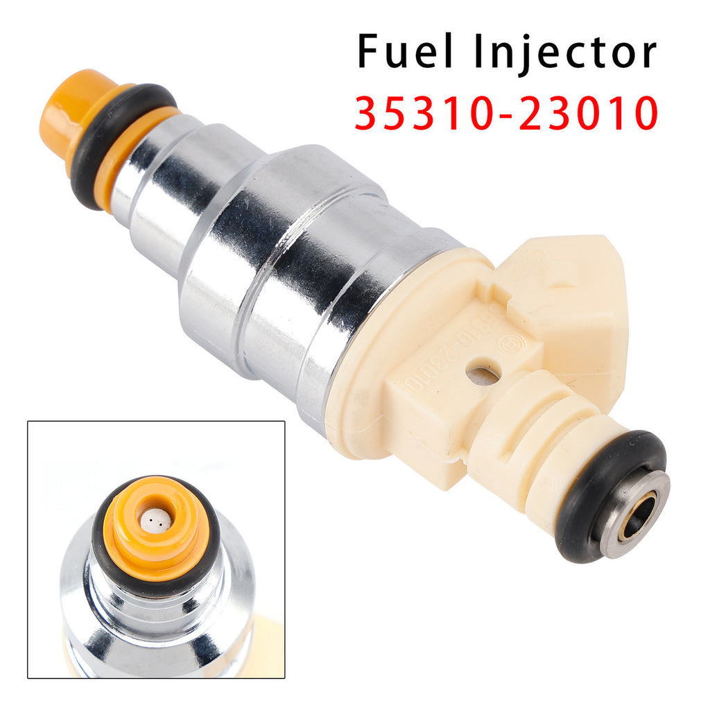 Fuel Injector 35310-23010 for Hyundai Elantra and Tiburon 1.8L - 1 Piece - external reference image; supplied brand and condition must be confirmed