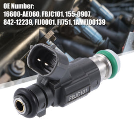 Fuel Injector 16600-AE060 / FBJC101 for Nissan Infiniti - 1 Piece - external reference photo; supplied brand and condition must be confirmed