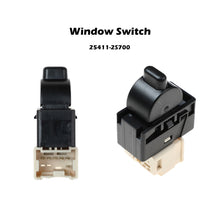 Load image into Gallery viewer, Power Window Switch 25411-2S700 for Nissan D22 Frontier - 1 Piece - external reference image; supplied brand and condition must be confirmed