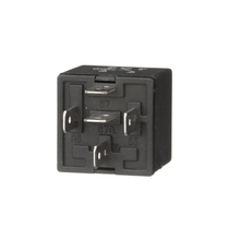 Load image into Gallery viewer, Reference image — aftermarket automotive relay F0AB-14B192-AA — five-terminal face and molded terminal identifiers; not actual stock