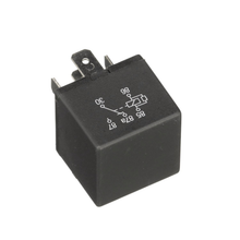 Load image into Gallery viewer, Reference image — aftermarket automotive relay F0AB-14B192-AA — housing top and reference circuit diagram; not actual stock
