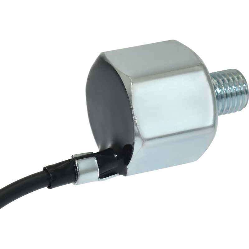 Reference image — knock sensor FP39E1T14875 (FP39 / E1T14875 markings), rear sensor housing and lead attachment detail