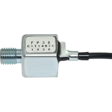 Load image into Gallery viewer, Reference image — knock sensor FP39E1T14875 (FP39 / E1T14875 markings), physical FP39 and E1T14875 label detail