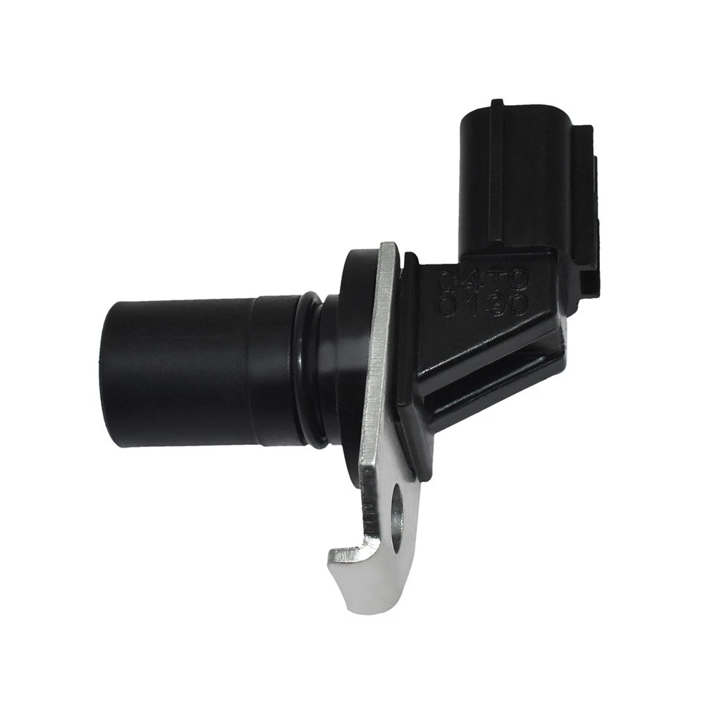 Reference image — automatic transmission speed sensor G4T00190, side profile with molded exact-reference marking, mounting bracket and probe