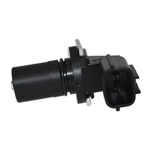 Load image into Gallery viewer, Reference image — automatic transmission speed sensor G4T00190, connector-mouth oblique view with probe and mounting ear