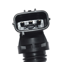 Load image into Gallery viewer, Reference image — TDC engine position sensor J5T23691, native source connector-face close-up showing three terminals and locating keys