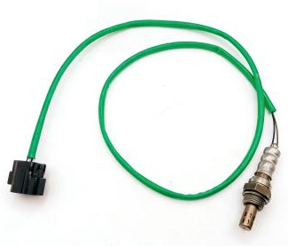 Reference image — oxygen sensor L813-18-861B — whole reference assembly in a different arrangement, showing opposite probe profile and connector rear; external illustration, not actual stock
