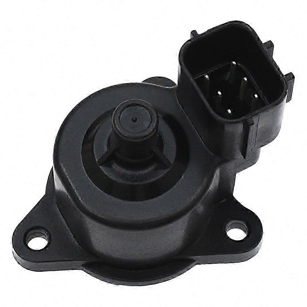 Reference image: Reference top view showing six contacts, connector keying and two mounting holes — MD628109