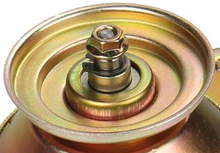 Load image into Gallery viewer, Reference image — TIY-3144 cooling fan motor; native shaft and retaining-hardware detail; partial component crop, not another angle. Supplied aftermarket brand and packaging may differ.