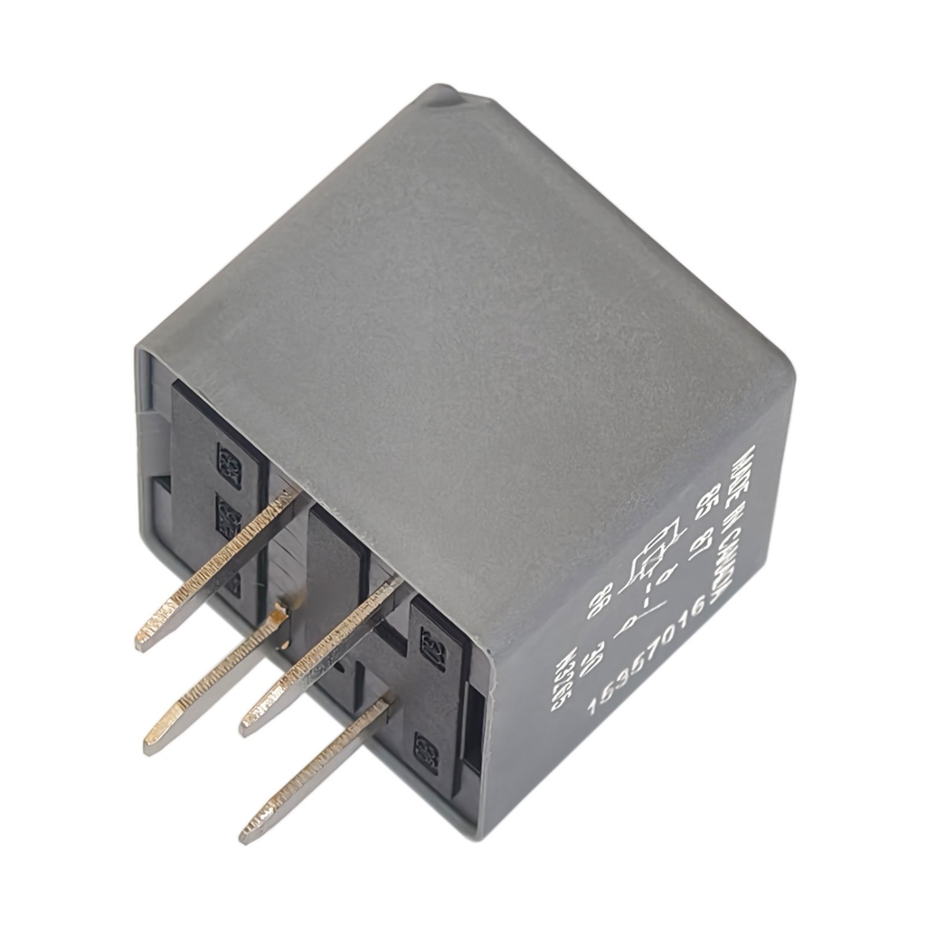 Automotive Relay reference 3F2T-14B192-CA, opposite blank side and terminal arrangement