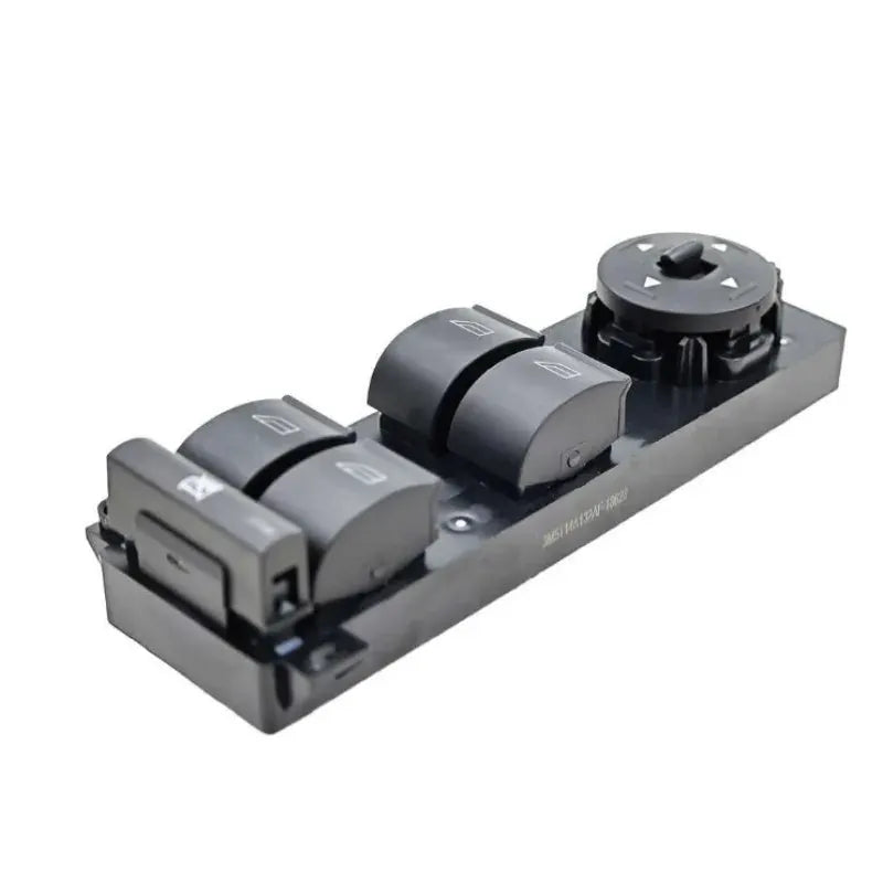 Power Window Switch 3M5T-14A132-AF - Opposite oblique view from window-lock end (reference photo, not actual stock)