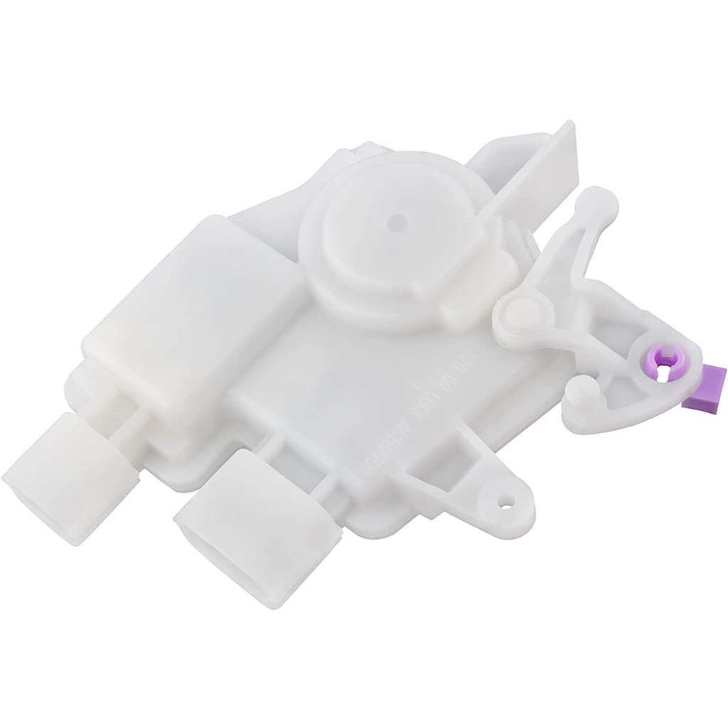 Door lock actuator reference 72155-SDA-A01, lever-side oblique view showing housing depth
