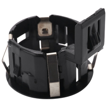 Load image into Gallery viewer, Black parking sensor retainer reference 89348-33030-C0, mounting-tab outer face oblique view