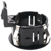 Load image into Gallery viewer, Black parking sensor retainer reference 89348-33030-C0, opposite clip and inner keyway view