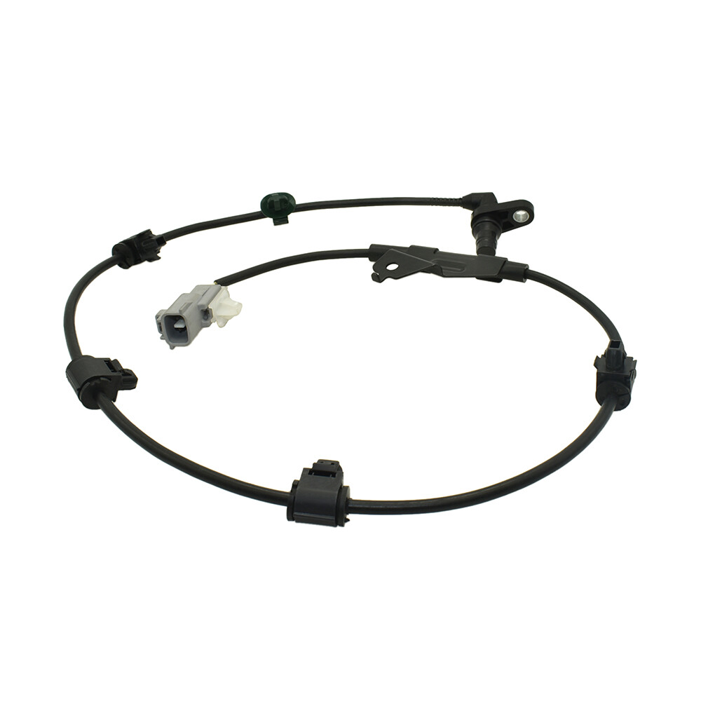 ABS Wheel Speed Sensor reference 89545-B5020, complete assembly lower oblique, sensor and retaining clips