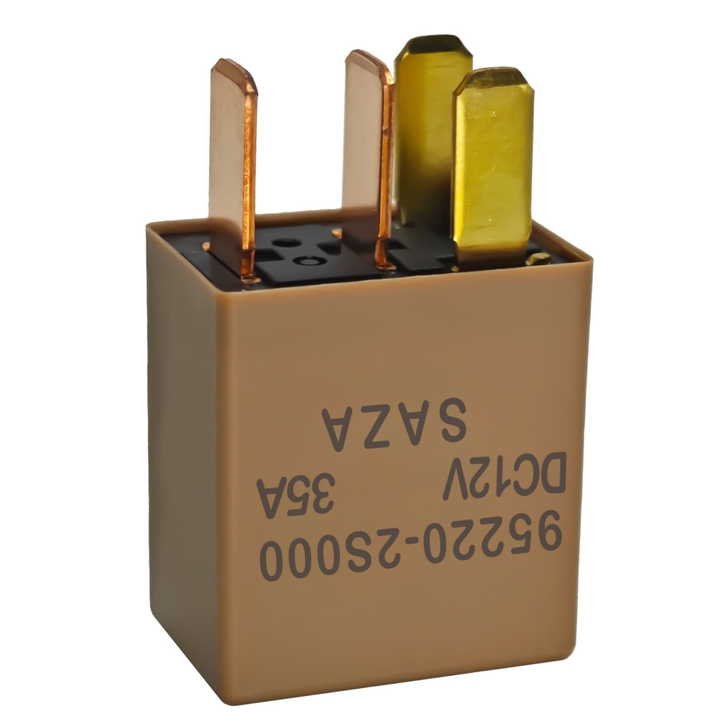 Power relay 95220-2S000 - opposite terminal-side oblique; reference photograph, not actual stock
