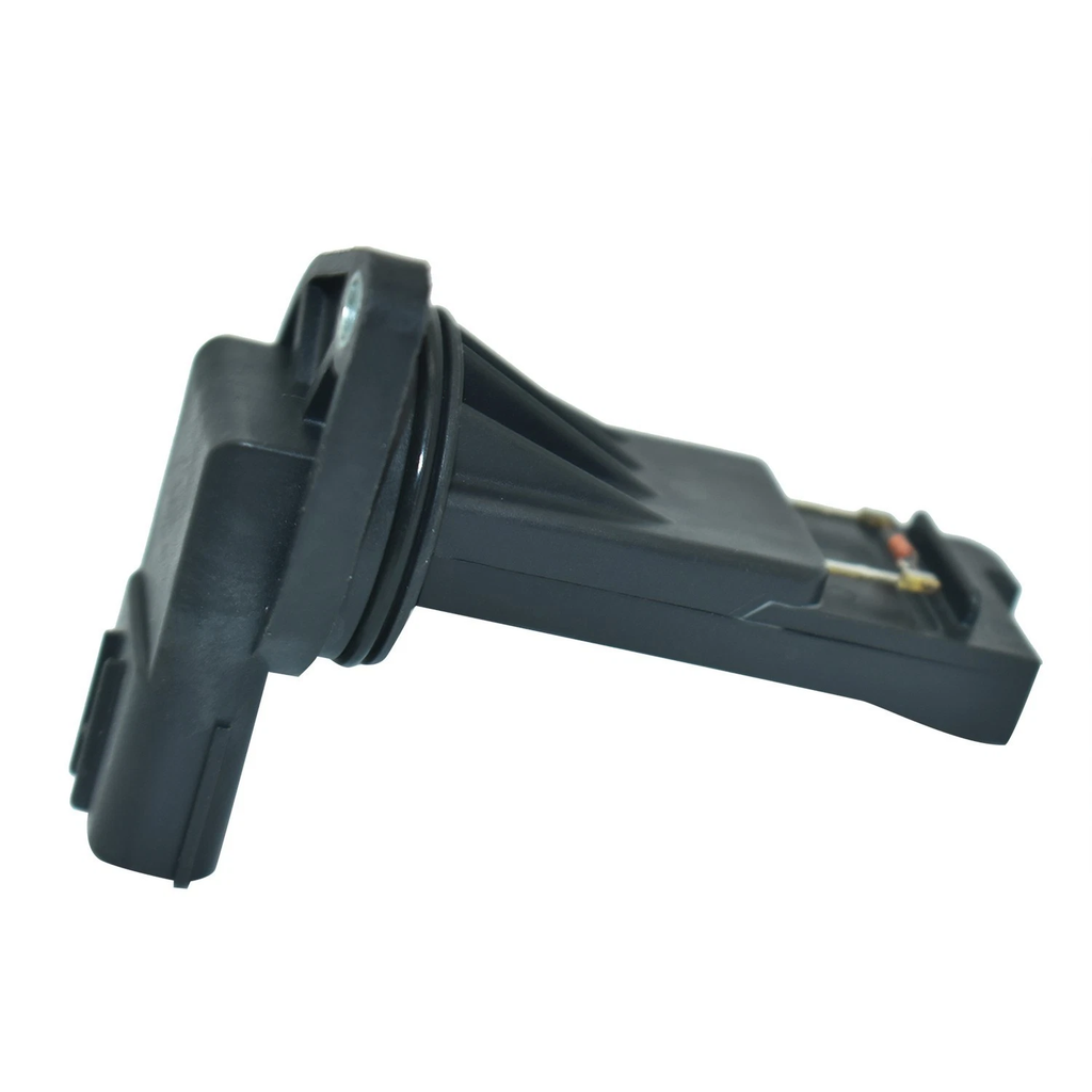E5T62371 mass air flow sensor reference image — Side profile with sensing probe; not actual stock