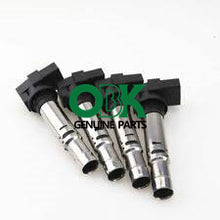 Görseli Galeri görüntüleyiciye yükleyin, 036 905 715F036905715G, 4 Pcs Car Ignition Coils, for VW CC Golf Polo Passat A1 A3 Sportback TOURAN