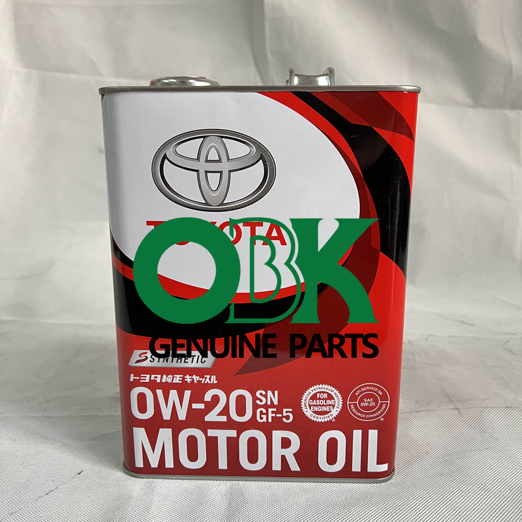 0W-20 MOTOR OIL engine oil for toyota  4 liter 08880-12205