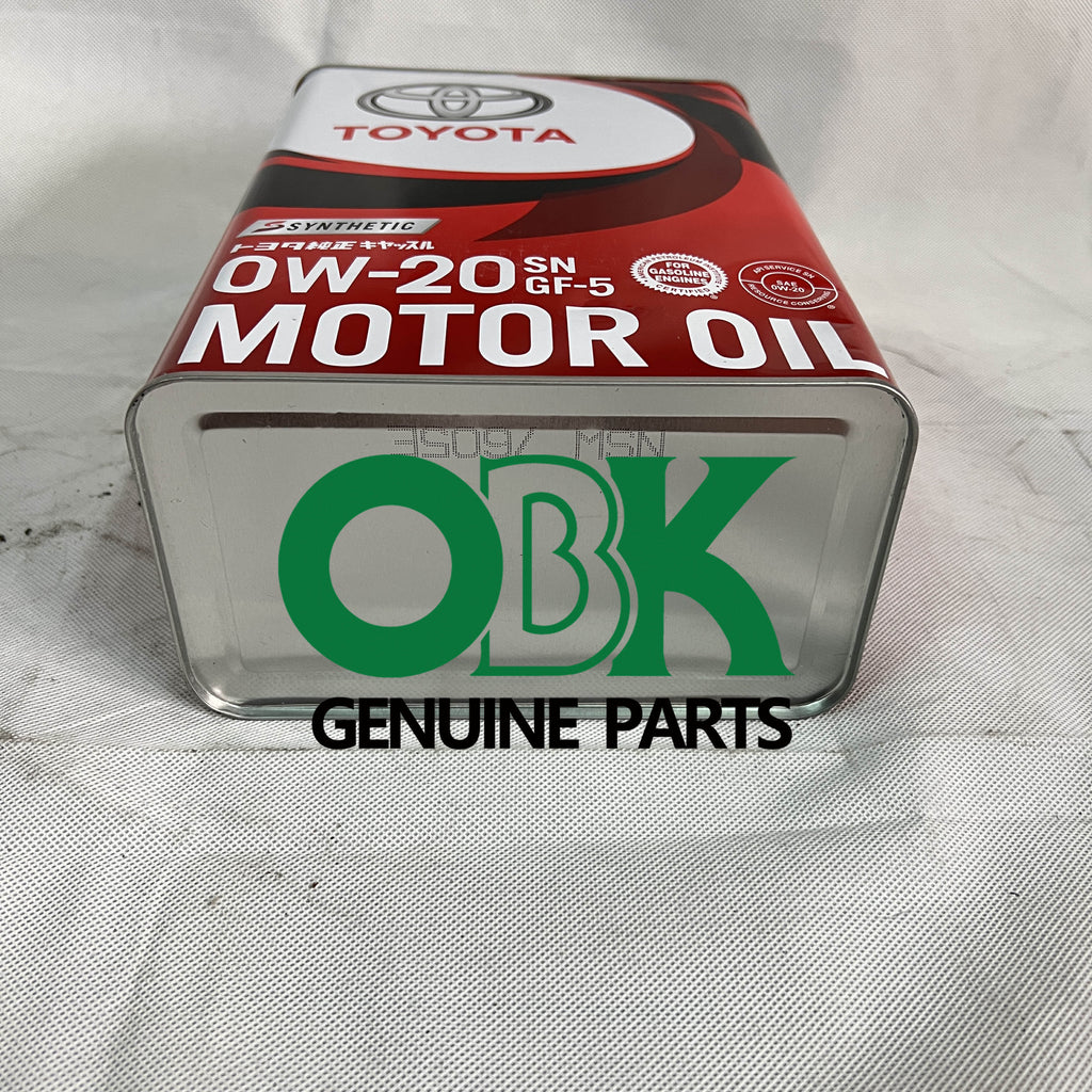 0W-20 MOTOR OIL engine oil for toyota  4 liter 08880-12205