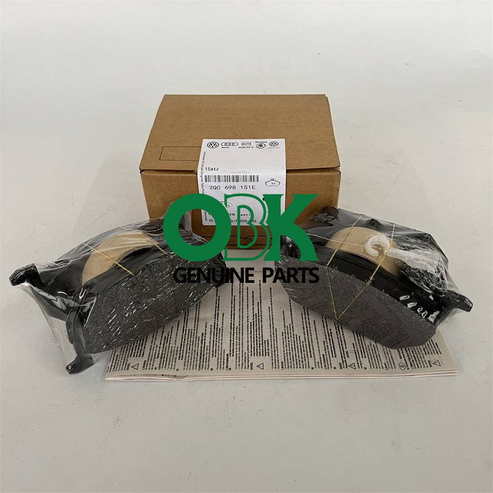 OE NUMBER 2Q0698151E: BRAKE PAD SET, BRAKE DISC AND PADS SET