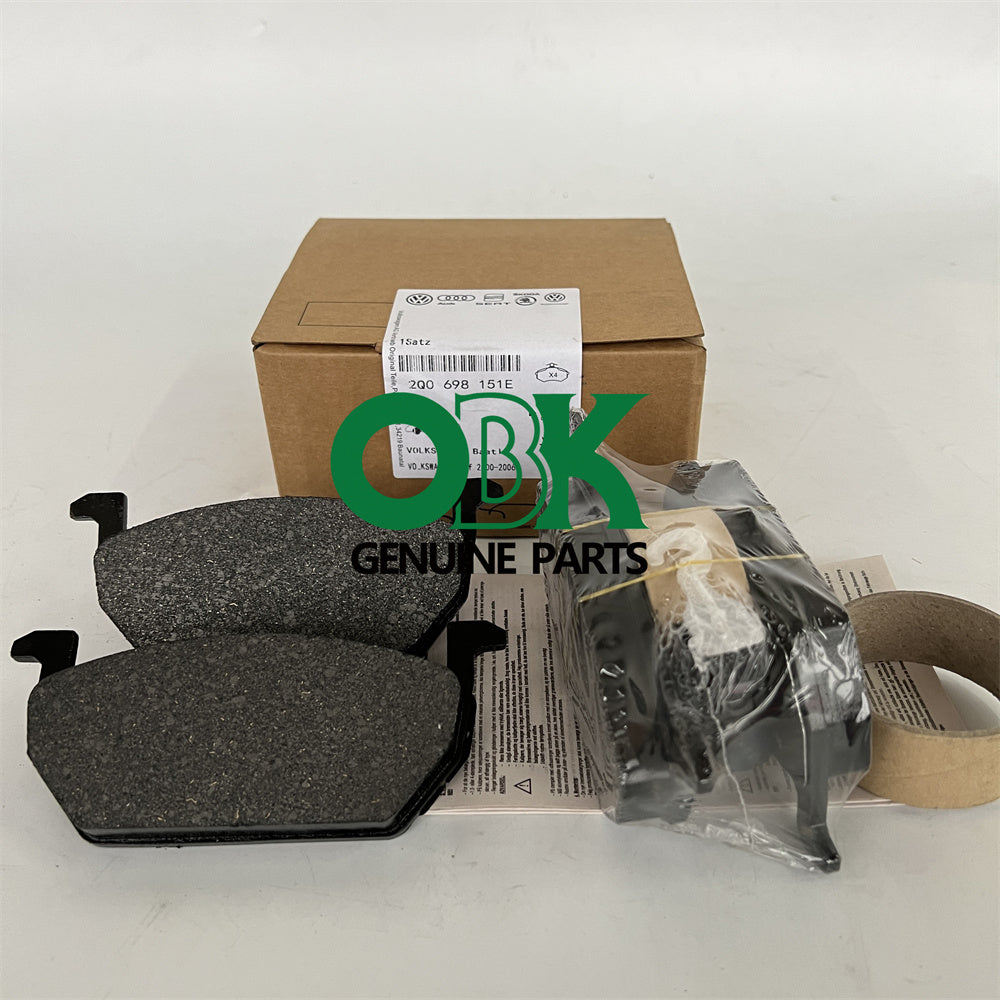 OE NUMBER 2Q0698151E: BRAKE PAD SET, BRAKE DISC AND PADS SET