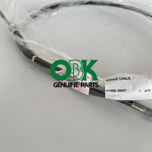 Charger l&#39;image dans la galerie, 47406-36601-71 EMERGENCY BRAKE CABLE