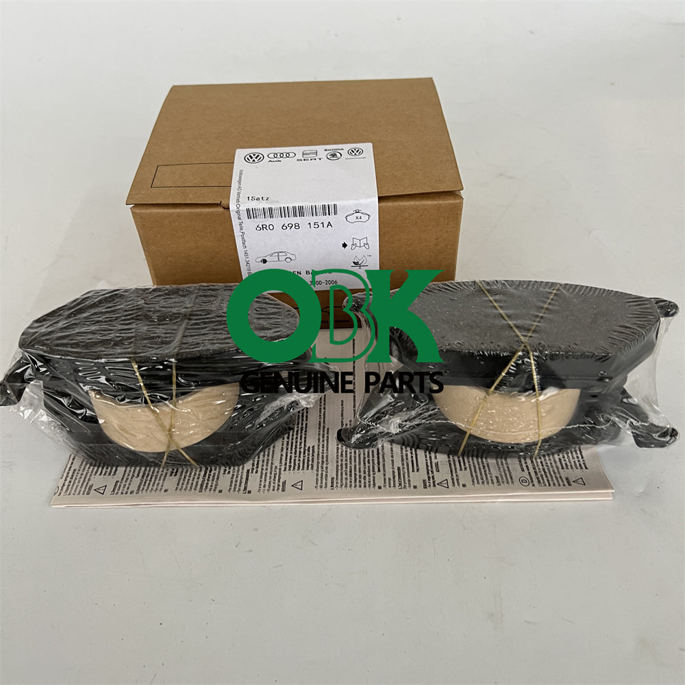 Genuine VAG Polo Front Brake Pads 6R0 698 151A