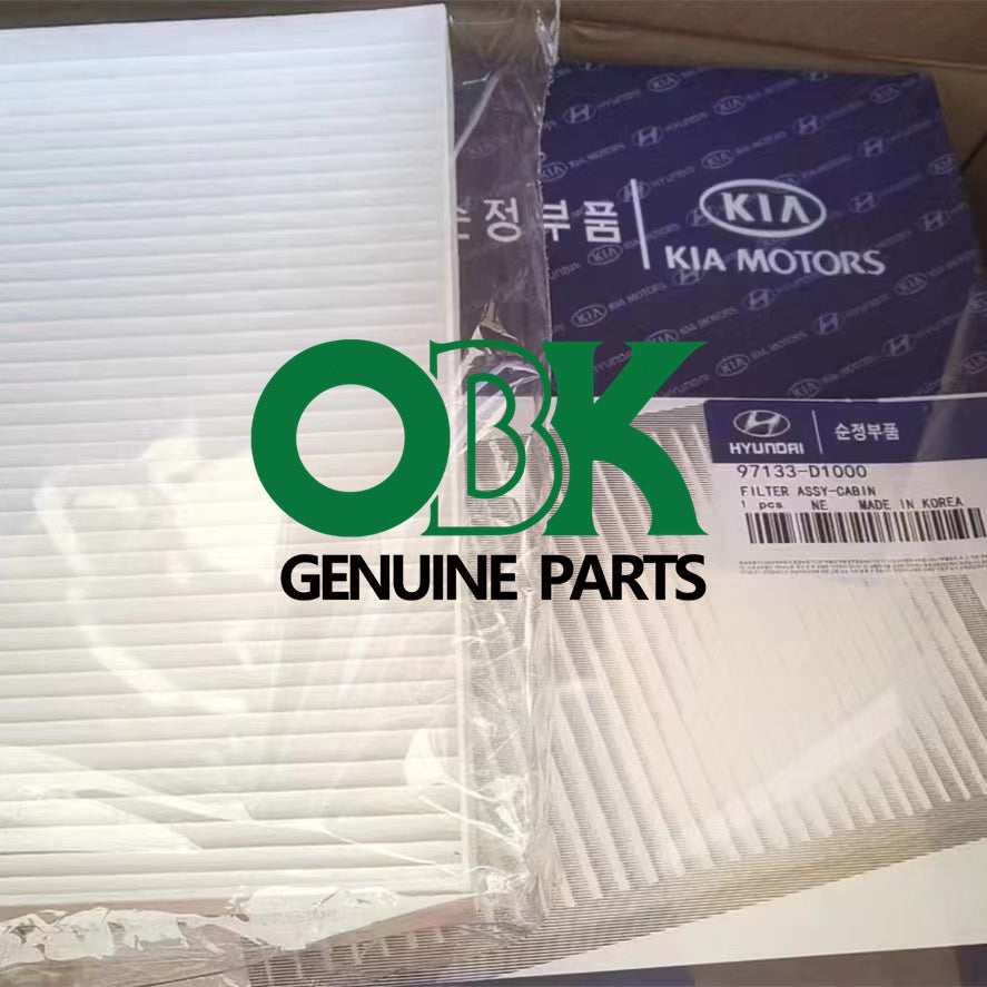 Genuine Cabin Air Filter For HYUNDAI 97133 D1000